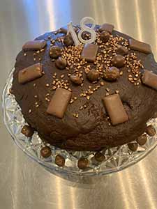 18th Chocolate Birthday Cake